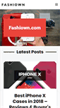 Mobile Screenshot of fashiown.com